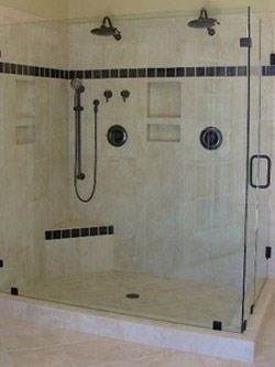 frameless shower doors